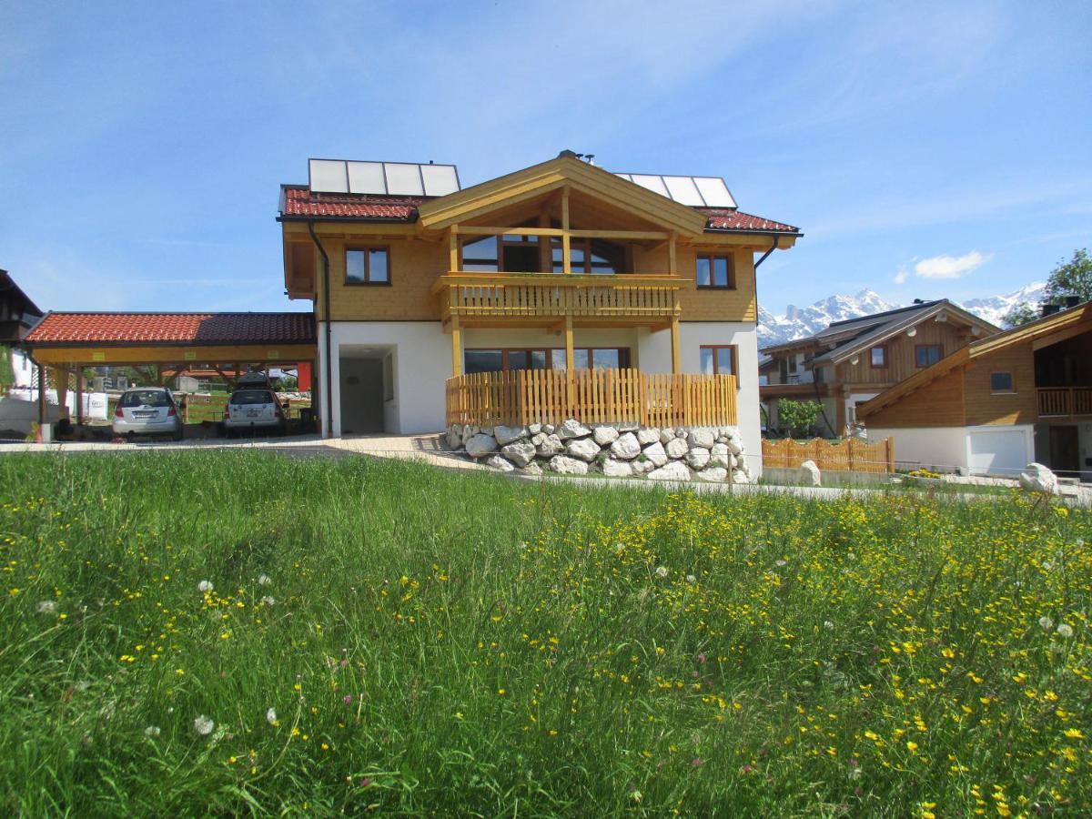 Penthousewohnung Mit Garten Sauna Pool Maishofen Bagian luar foto