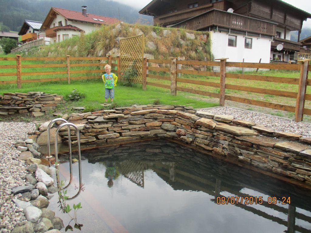 Penthousewohnung Mit Garten Sauna Pool Maishofen Ruang foto