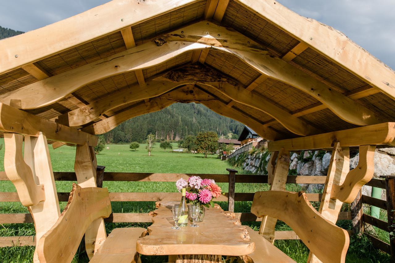 Penthousewohnung Mit Garten Sauna Pool Maishofen Bagian luar foto